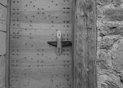 Porte sur pivot
